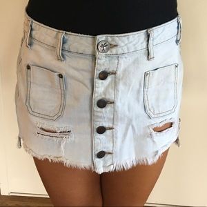 Jean skirt